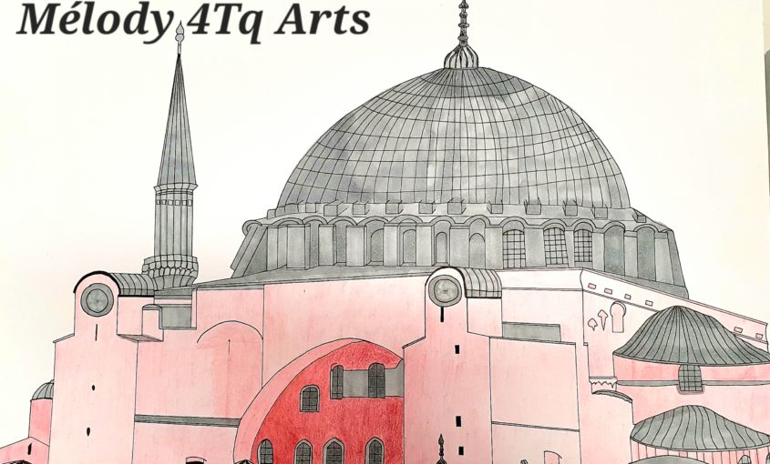 « Le toit d’architecture », expo dessins par les 4TQ Arts