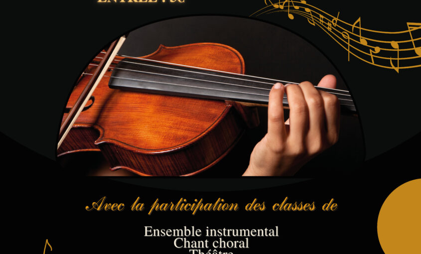 Concert de l’Orchestre et de la Chorale de l’Académie de musique de Soignies ce 28/11/2025